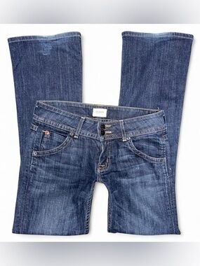 Hudson Jeans Women’s Super Low Rise Dark Blue Bootcut Jeans